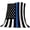 Hcd1780, variant on Full Size Super Soft Flannel Blankets Bed Throw-Blankets,Nautical Blue Anchor Chevron Zig Zag Design Gray and White,Warmth Blanket for Bedroom Living Room Sofa Couch Office Home Decor,49x59in
