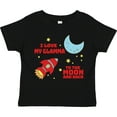 thumbnail image 3 of Inktastic I Love My Glamma to the Moon and Back Boys or Girls Toddler T-Shirt, 3 of 5