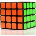 thumbnail image 3 of Cube Magique 4x4, Cube de Vitesse 4x4 Jouet Cube Casse-Tête Noir, 3 of 4