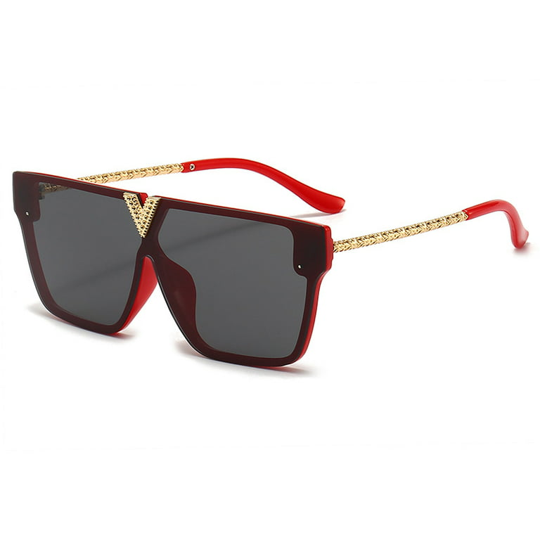 Louis Vuitton Red Sunglasses for Men
