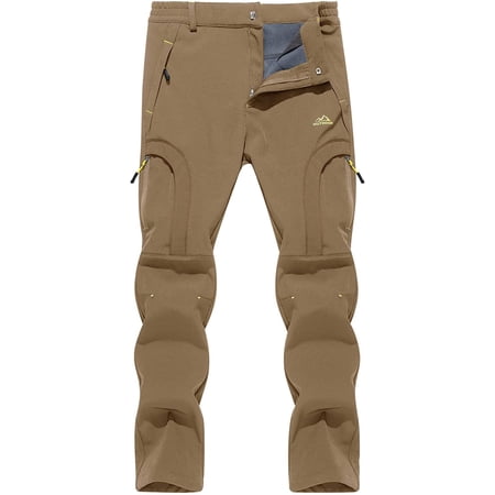 Mountain Ridge Men's Fleece Lined Ski Pants
