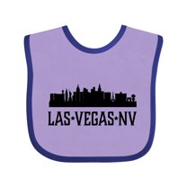Inktastic Las Vegas Nevada City Skyline Boys or Girls Baby Bib