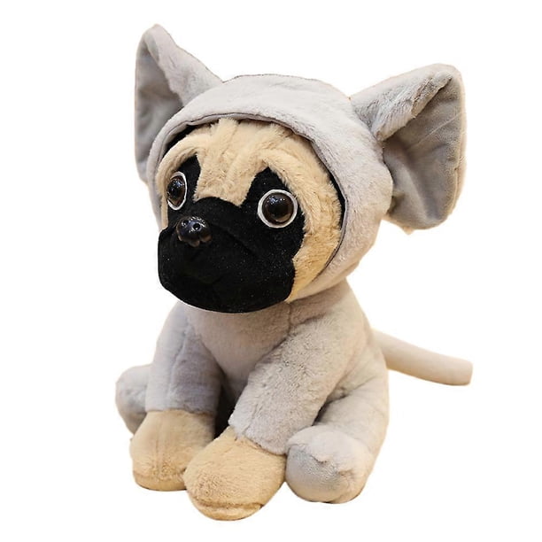 Cute Animal Pug Dog Plush Doll Toys Dogs Cosplay Dinosaur Rabbit Elephant Sheep Leopard Stuffed Dolls