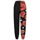 thumbnail image 2 of Gibobby pantalones negros mujer Pantalones deportivos informales con cordón y estampado digital de amor suelto para mujer (Negro, XL), 2 of 4