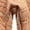Brown, variant on Pants for Girl 12 Pants Ruffled Girls' Double Breathable Capri Pants