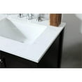 thumbnail image 4 of 24 inch single bathroom vanity in black, 4 of 8