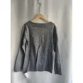 thumbnail image 4 of Suéteres de punto con cuello en V vintage de moda para mujer, suéteres nuevos de principios de otoño 2024 para mujer, suéteres de manga larga ajustados grunge Y2k, 4 of 5