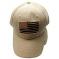 thumbnail image 2 of USA US U.S. America American Flag Khaki Tan Patch Baseball Cap CAP610A Hat, 2 of 6