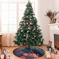 thumbnail image 7 of Sikiie Colorful Floral Patterned Horse 30-48 inches {designName} Print Christmas Tree Skirt Snowman Xmas Tree Skirt with Edge Christmas Decorations for Holiday Party36", 7 of 7