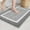 Light Grey White, variant on GYDEK Dark Grey Bathroom Rugs - Absorbent, Non Slip, Soft, Washable, Quick Dry, 16"x24" Small Grey and White Bath Mats for Bathroom, Microfiber Shower Mat Bath Rug Bathroom Carpet