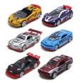 thumbnail image 1 of 6Pcs Simulation Alloy Car Toy Police Fire Truck Off-road Racing Model Kids Gift, 1 of 10