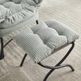thumbnail image 5 of Jopath Lazy Chair with Ottoman, Accent Chair with Armrests and a Side Pocket, Leisure Upholstered Sofa Chair for Living Room Bedroom Office and Reading Room Light Green, 5 of 9