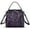 Purple, variant on Embossed Genuine Leather Purses and Handbags Women Shoulder Bag Crossbody Bag