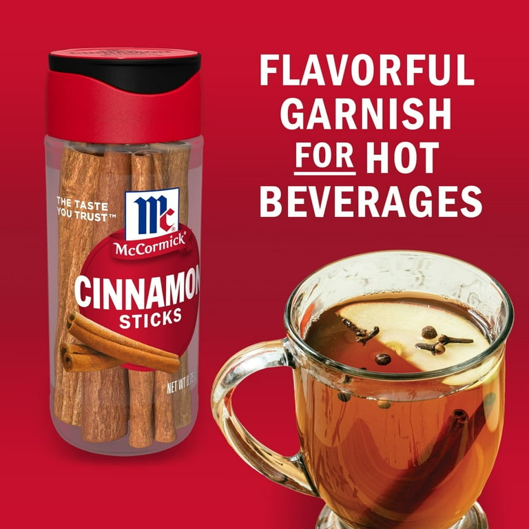 3 pack) McCormick Kosher Cinnamon Sticks, 0.75 oz Bottle - Walmart.com