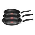 thumbnail image 2 of Juego de Sartenes T-fal Easy Cook 20/24/26 cm Antiadherente Negro, 2 of 6