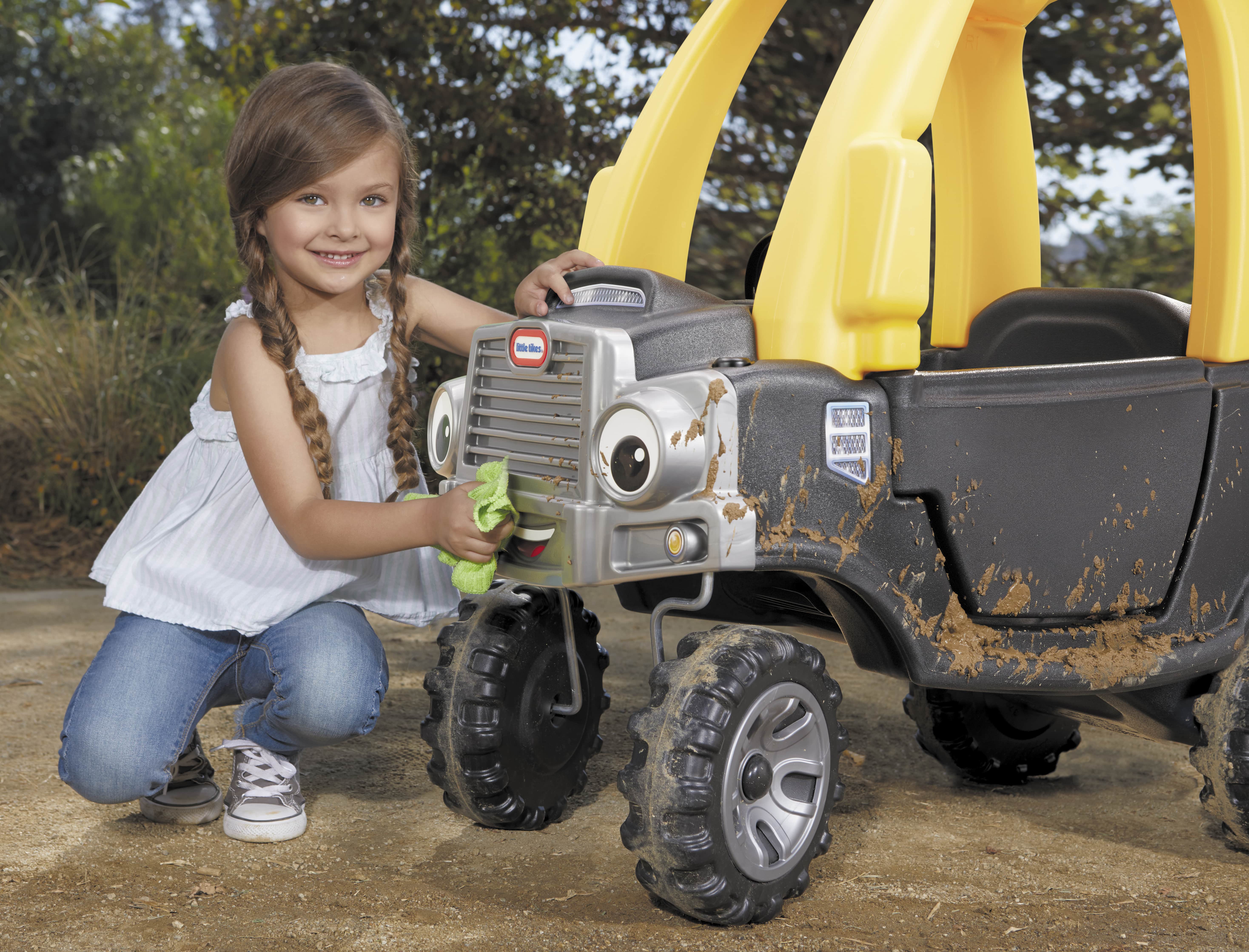 Little Tikes Cozy Truck Black Ride-On Vehicle photo 6