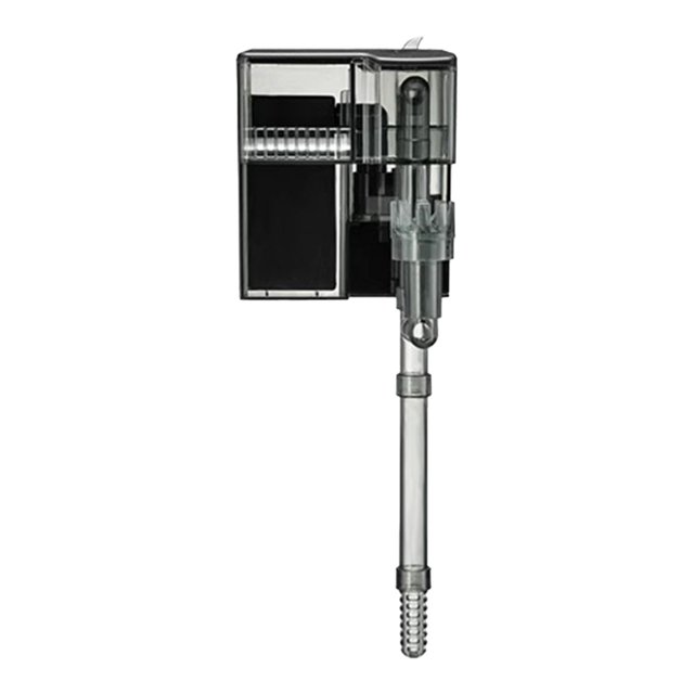 Filtro de acuario, filtro externo para pecera, de filtración en cascada de flujo ajustable y bajo nivel de ruido para tortugas, reptiles y 35 W