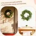 thumbnail image 5 of Artificial Eucalyptus Wreath - Handmade Green Floral Wreath for Front Door,Wall,and Seasonal Home Decor,18 inch, 5 of 6