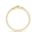 thumbnail image 2 of ANGARA Natural Diamond Infinity Promise Ring in 14K Yellow Gold for Women (Size-2.2mm| Color-I-J| Clarity-I1-I2) | April Birthstone, Anniversary, Jewelry Gift for Women | Natural Diamond Ring, 2 of 10