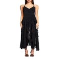 thumbnail image 1 of Off Shoulder Women‘s Sleeveless Solid Color Midi Dress, 1 of 8
