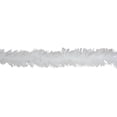 thumbnail image 2 of Northlight White Snowblush Wide Cut Tinsel Christmas Garland - 12' x 3" - Unlit, 2 of 3