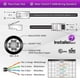 thumbnail image 2 of Cable Ethernet CAT6 UTP InstallerParts de 1 pie, azul, 10 Gbps, 2 of 5