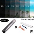 thumbnail image 1 of calor uv rechazo de la ventana del coche tinte de la película negro privacidad anti deslumbrante transparente de la ventana del vehículo película j3u3 huangjie unisex, 1 of 2