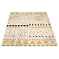 thumbnail image 3 of eCarpetGallery Modern Living Room Area Rug, 7'10" x 10'2", Ivory-Gold, Remi, 3 of 9