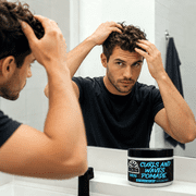 OKAY Men's Curl and Wave Pomade, Strong Hold and Shine Hair Pomade for Men, 4 oz