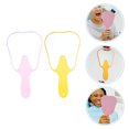 thumbnail image 3 of MasteelfCA 2pcs Tooth Shaped Handheld Mirrors Lovely Makeup Mirrors Dental Mirrors, 3 of 8
