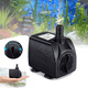 thumbnail image 3 of Bomba De Agua Mini Sumergible Acuario Fuente 1.25m NEGRO, 3 of 5