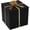 20x20x20Inch-Black-Pack of 1, variant on Blue Giant Gift Boxes with Lids 20x20x10 Inches Extra Large Gift Box with Lid for Presents Blue Big Gift Box Packaging for Birthday Surprise, Christmas, Anniversaries, Wedding Party