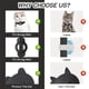 thumbnail image 5 of Methold Localizador GPS para gatos, sistema dual, resistente al agua, larga duración de la batería, compatible con perros y gatos. Suministros para gatos Rosa + Blanco Sistema dual, 5 of 6
