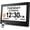 7" Black, variant on 10.1'' Digital Clock, 1280*800p HD Extra Large Display, Digital Clock With Date, Time, Day Of Week, 10 Reminders & 6 Alarms, Auto Dimming & DST, Remote Control, Dementia Clock For Seniors, Black