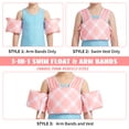 thumbnail image 3 of Gogokids Kids Toddler Swim Vest Life Jacket,Toddler Floaties Fit 22-66 Lbs,Pool Float Jumper Detachable Arm Floaties Water Wing for Boys Girls, 3 of 10