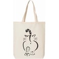 thumbnail image 6 of 4-Pack Canvas Tote Bags    Grocery Cloth Bags Foldable for , DIY, , Shopping Bag (14.5x16 inch), 6 of 6