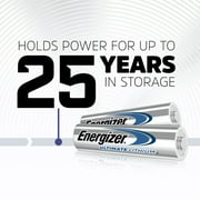 Energizer Ultimate AA Lithium Batteries, 2 pack, 9x Longer Last