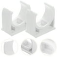 thumbnail image 2 of Miangastore Plastic Pipe Clamp White 50Pcs 1.0In For Construction Projects, 2 of 8