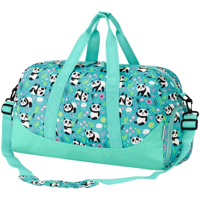 Bolsa de viaje Choco Mocha para niños y niñas, color azul panda, 51 x 23 x 27 cm, 1+Y