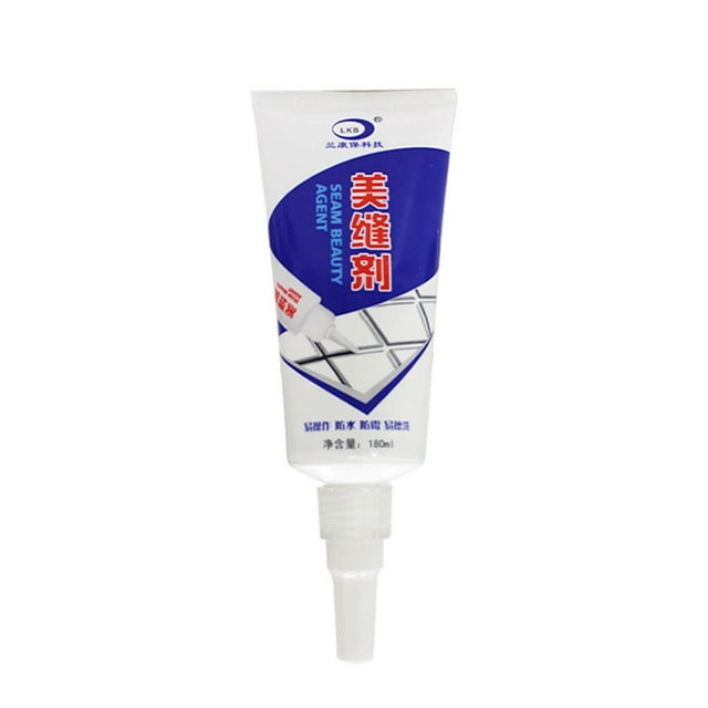 Sellador de belleza a base de agua, agente de sellado, impermeabilizante y sellador de juntas para baldosas y suelos, para piscinas e inodoros (180 ml)