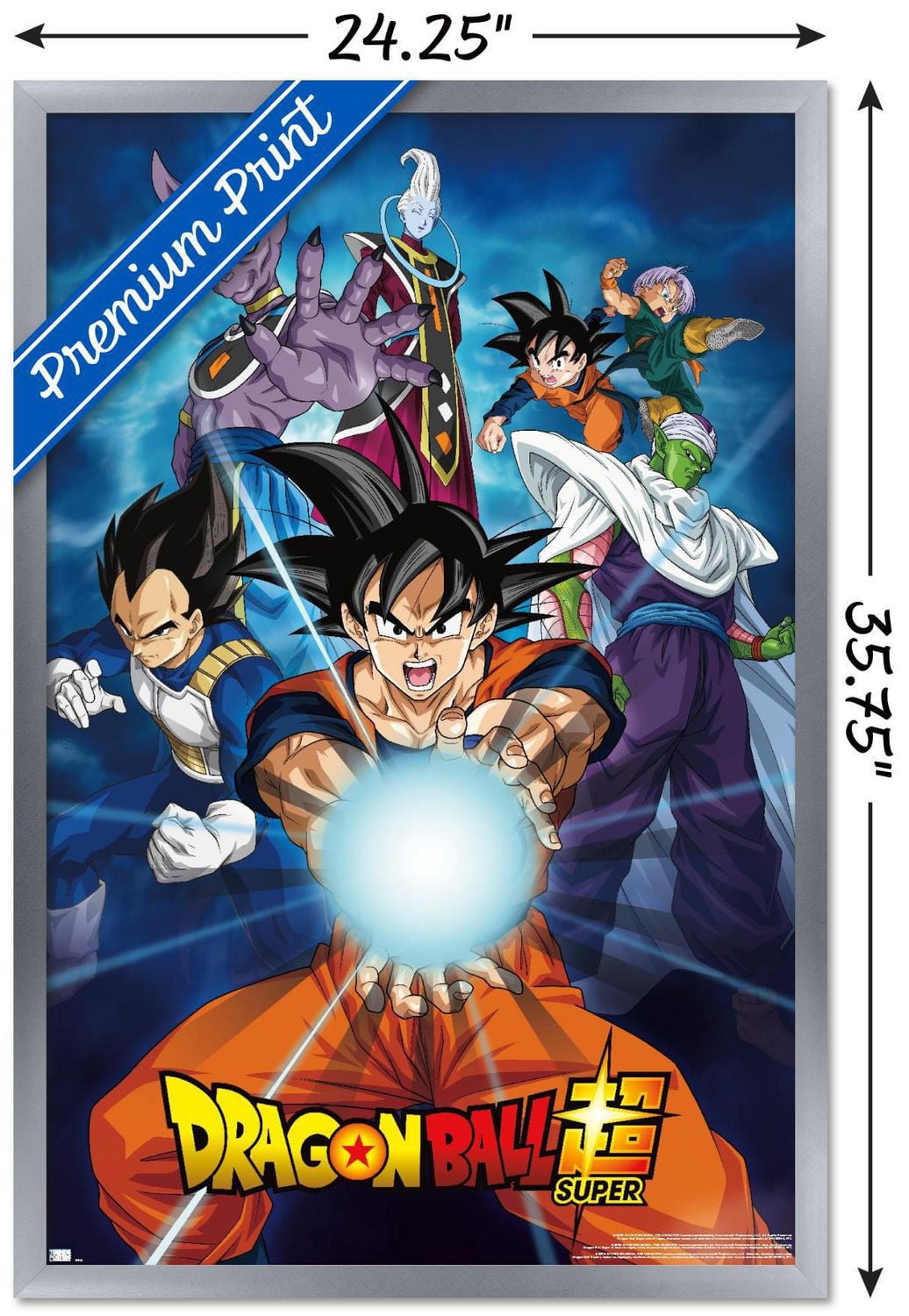 Dragon Ball Super - Groups Wall Poster, 22.375" x 34" Framed