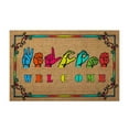 thumbnail image 1 of 16x24 Inch Doormat Coir Outdoor Entrance Indoor Mat for Front Door Out Door Rugs for Door Easy to Clean Indoor Mats for Entryway Front Door Patio Porch, Indoor Outdoor, Fun Sign Language Gesture, 1 of 6
