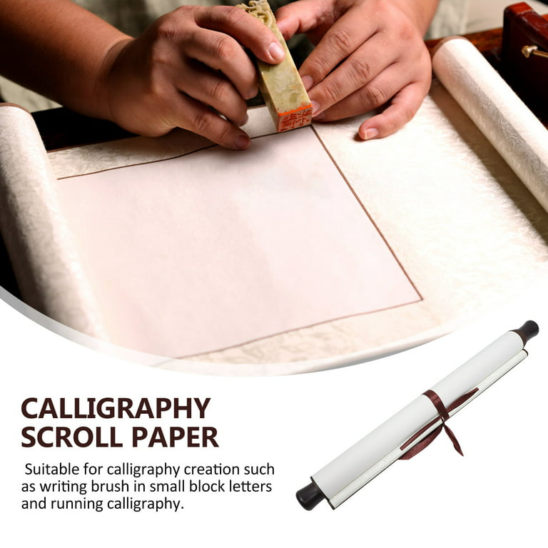 Scroll Pen: The ballpoint pen with a built-in scroll of paper.