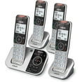 thumbnail image 2 of vtech VS DECT 6.0 Bluetooth 4 Handset Cordless Phone for Home with Answering Machine, Blocking, Caller ID, Intercom and Connect to Cell (Silver & Black) Silver 4 Handsets Phone, 2 of 12