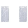 thumbnail image 1 of relayinert Safe Ingredients Tinsel Curtain For Finger-Safe Birthday Party Decorations Silver 2Set, 1 of 5