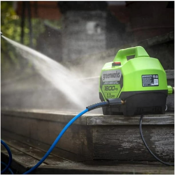 Greenworks 1800 psi 2024 electric power washer