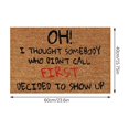 thumbnail image 3 of shyuyusa Funny Doormat Indoor Outdoor Home Front Porch Rugs Bedroom Entrance Patio Decoration Supplies Indoor Outdoor Home Front Porch Rugs Bedroom Entrance Patio Decoration Supplies, 3 of 8