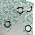thumbnail image 5 of Ambesonne Vintage Grommet Curtain, Nostalgic Flower Summer, 50" x 63", Almond Green Pale Yellow, 5 of 6