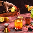 thumbnail image 5 of JoyTable  Bartender Kit - Cocktail Set Kit - Bartender Drink Mixer Shaker Bar Tool Set Gold 8 Piece Set, 5 of 5