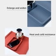 thumbnail image 3 of Stainless Steel Coffee Cup Silicone Sofa Armrest Cup Holder Sofa Cup Holder Multifunctional Creative Life Cup Holder Beverage Coffee Sofa Support Frame Stainless Steel Cup Holder, 3 of 9